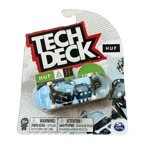 Tech Deck HUF Worldwide Dice Fingerboard Skateboard