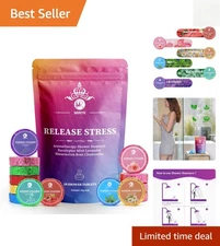 Relaxing 18-Pack Shower Steamers Gift Set - Aromatherapy for Home Spa Experience