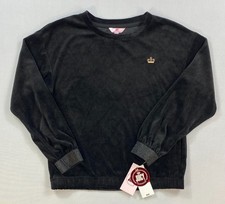 Girl's Youth JUICY Couture Long Sleeve Velour Shirt Medium 10/12