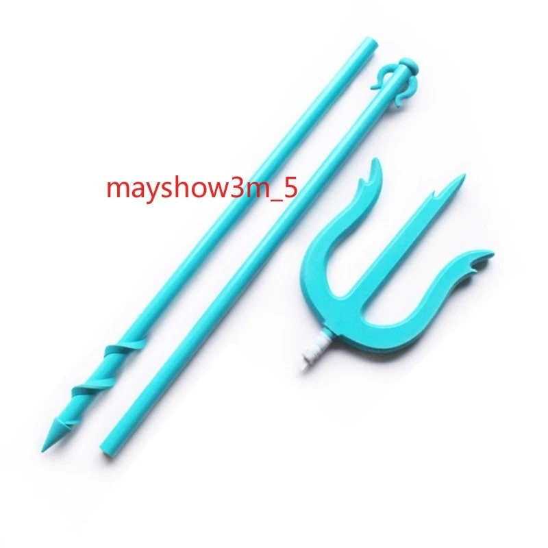 VTuber Hololive EN Gawr Gura Cosplay Bastón Arma Utilería Halloween 175 cm Foto 3 de 4