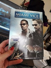 Miami Vice Unrated Director's Edition DVD 2006 with slipcover Jamie Foxx NEW
