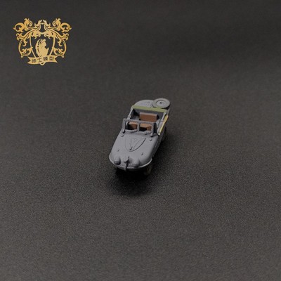 Handmade 3DPrinted 1/144 German SG6 amphibious off-road vehicle Finished Product
