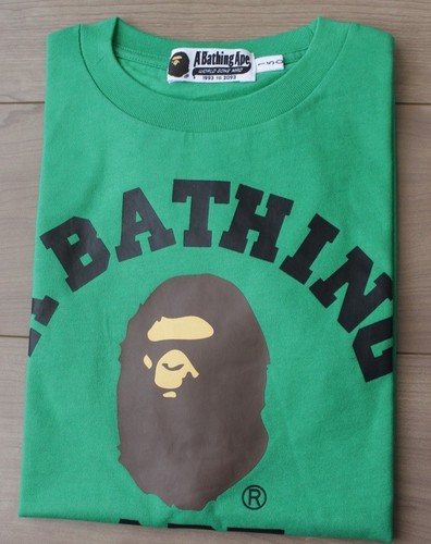 Camiseta Universitaria A BATHING APE BAPE Niños Talla 150 Nueva - Imagen 3 de 3