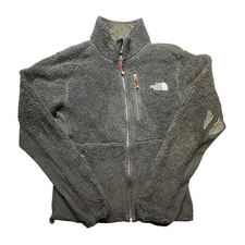 The North Face Jacket Womens Medium Black Summit Series Polartec Fleece Full Zip