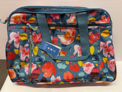 Vera Bradley Lighten Up Compact Weekender Travel Bag SCATTERED SUPERBLOOM