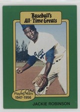 1987 Hygrade Baseball's All-Time Greats Jackie Robinson HOF sh7