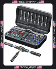 42-Piece Magnetic Screwdriver Set with Ratche...