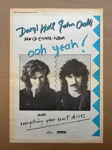 Hall and Oates Poster | eBay
