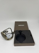 Vintage AMPM24 Pocket Watch See Description As Is