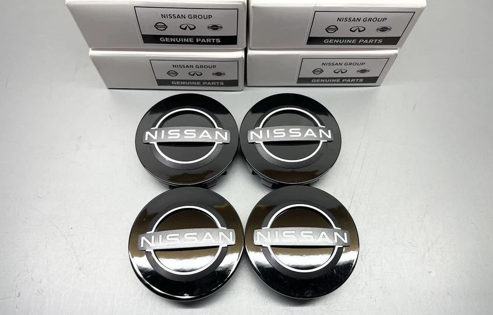 Nissan Genuine R35 GT-R 2022 Model Center Cap Set of 4 OEM  - Изображение 4 из 4