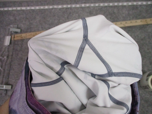 Lululemon Fast Free 7/8 Tight Taglia 6 Blu Viola Sunrise Silhouette Nulux W5ATMS - Foto 12 di 13