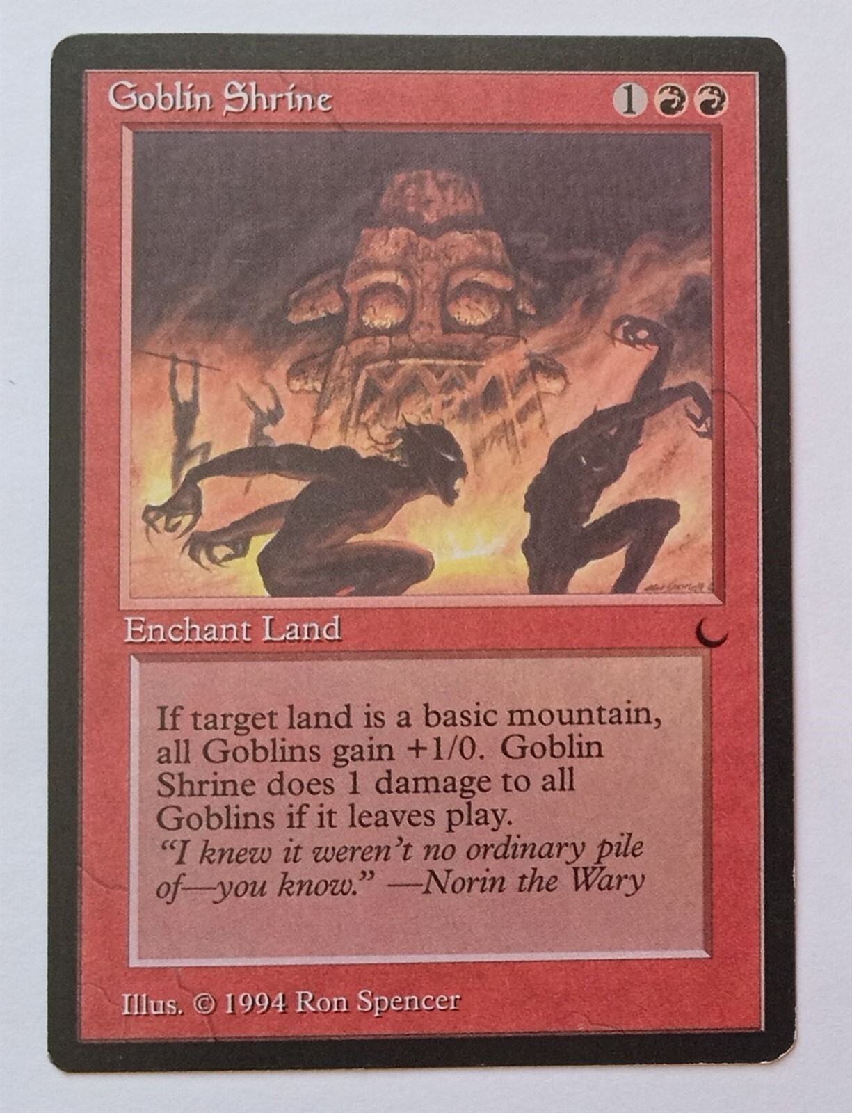 Magic MTG - Goblin Shrine - The Dark - LP