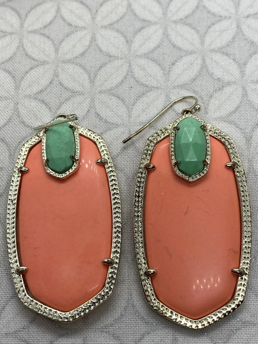 Kendra scott shop two tone earrings