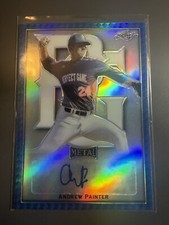 2020 Leaf Perfect Game Blue  Refractor Auto ANDREW PAINTER 15/30
