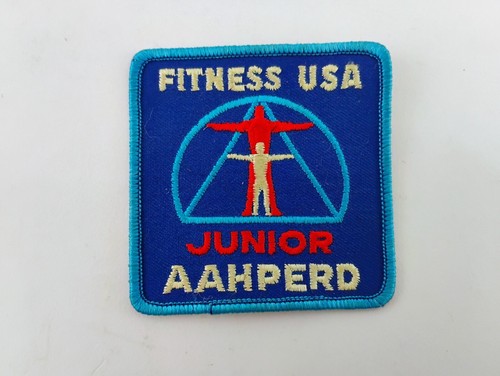 USA Junior Merit AAHPERD Patch 1980s 80's Retro Unused