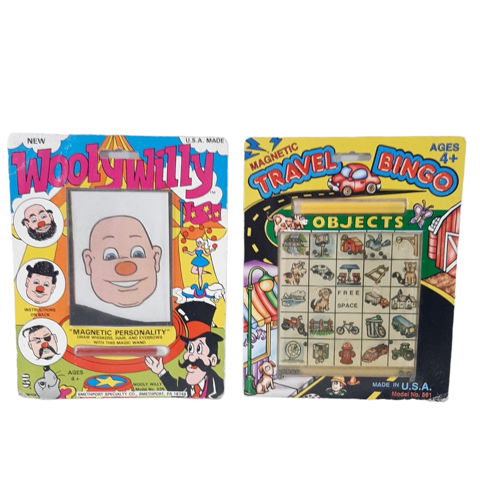 Wooly Willy Personality Toy With Magic Wand 1992 for sale online eBay