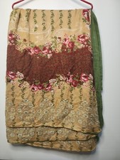 Pre-owned Ethnic Pakistani Indian Duppata Saree Scarf Printed Wrap Stole U90 