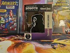 Handmade By Robots Ghost Face Stashloot Exclusive Signed And Doodled By Eskivo