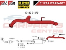 FOR TOYOTA LAND CRUISER PRADO 3.0 D-4D 09- EXHAUST END SILENCER PIPE 17430-31870