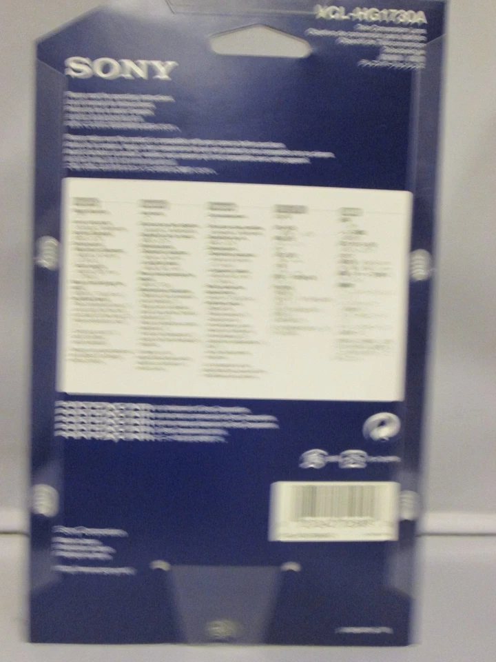 Lente de conversão telefoto Sony VCLHG1730 1.7x: VCL-HG1730A - Imagem 3 de 3