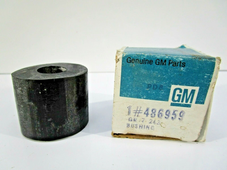 Nuevo de Lote Antiguo GM 1975-76 Pontiac Firebird Transmisión AM BARRA ESTABILIZADORA BUJE 486959 GM 1 SOLO Foto 3 de 4