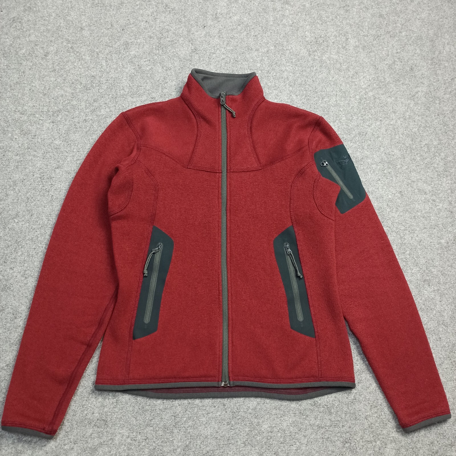 Arc'Teryx Nascosto Cardigan Donna Polartec Giacca IN Pile TAGLIA S Made Canada