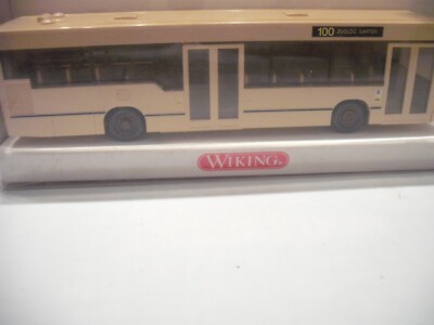 Wiking 704 01 28 MAN NL 202 Stadtbus Neutral Beige Linie 100 mit OVP 1:87 HO