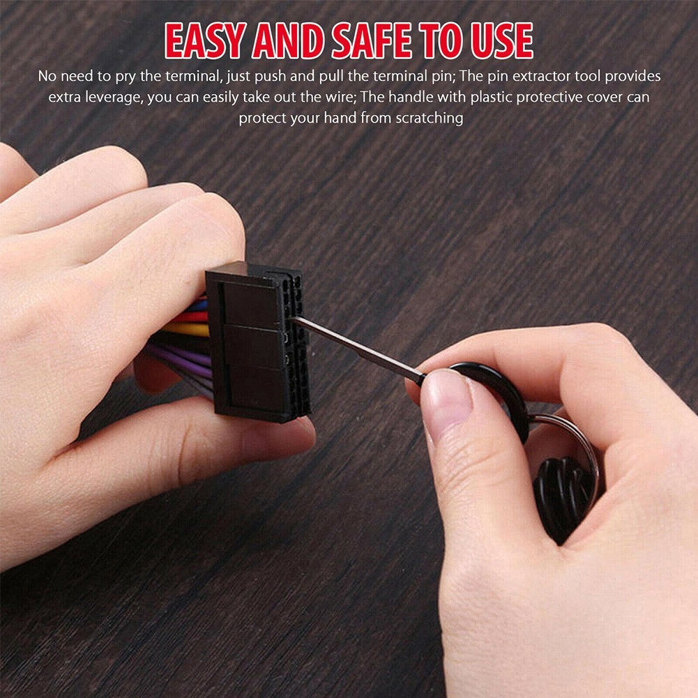 Kit Di Sblocco Connettori Auto - 39 Pezzi Con Custodia - Per Rimozione Terminali Cavi - Compatibile Con Marche Multiple - Foto 2