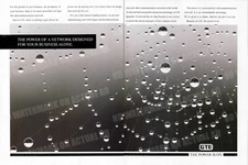 GTE Verizon Telephone Telecom VSAT Trade Print Magazine Ad Spacenet ADVERT