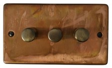G&H Tarnished Copper CTCB Light Switches, Plug Sockets, USB, Dimmers, Toggles