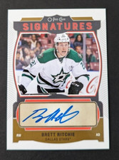 2015-16 O-Pee-Chee Hockey #S-BR Brett Ritchie Signatures Dallas Stars Auto