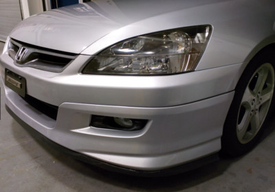 06 07 HONDA ACCORD COUPE ASPEC HFP STYLE FRONT + SIDE SKIRT LIP BODY KIT MODULO