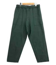 ISSEY MIYAKE HOMME PLISSE INLAID KNIT PANTS One Size Wool-blend Men's Used