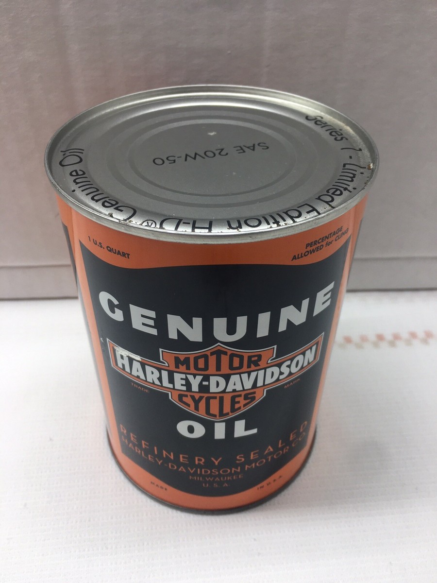 Harley Davidson Genuine 1 QT SAE 20W-50 Oil for Motorcycles Sealed