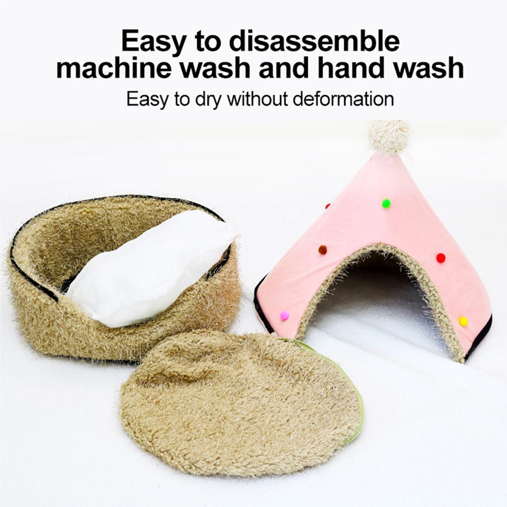 Christmas Tree Pet Bed Warming Tent Lightweight Skin Friendly Sleeping