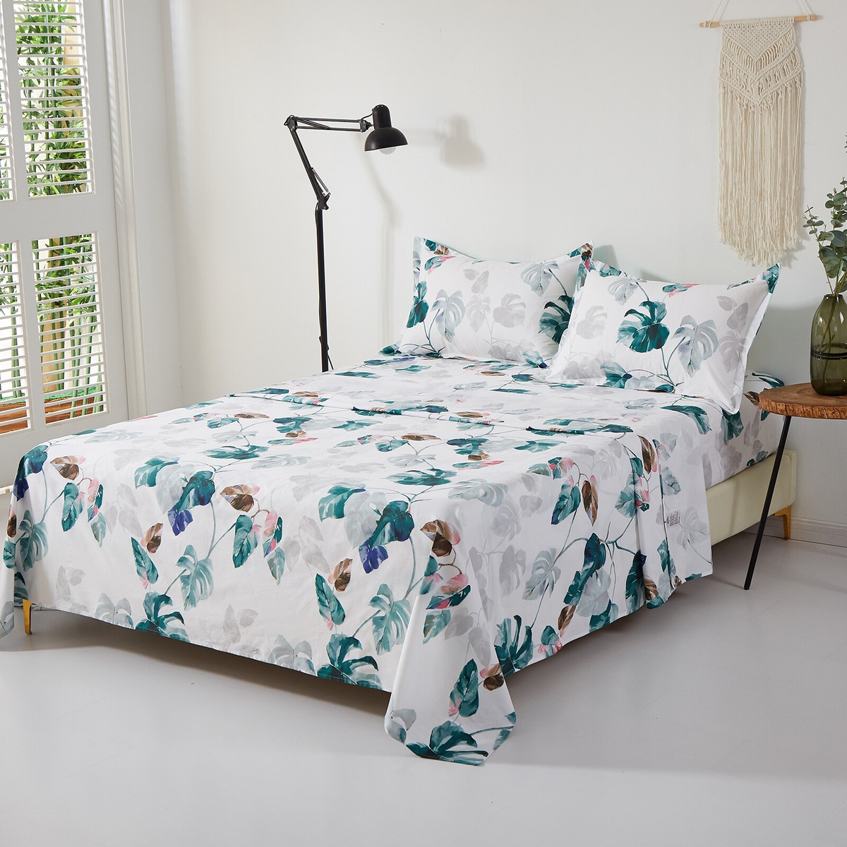 Floral sheet sale set queen
