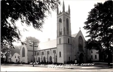 St Johns Lutheran Church Mendota, Illinois Postcard