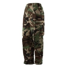 NEW YOUTH WOODLAND BDU MILITARY CAMOFLAUGE PANTS MADE IN THE USA SIZE 16