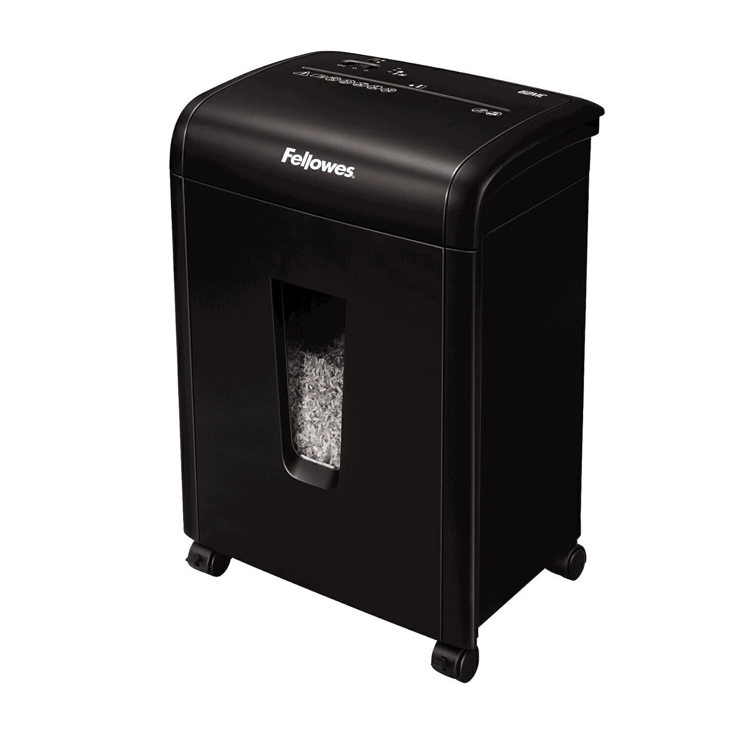 Fellowes 62MC 10-Sheet Micro-Cut Home and Office Paper Shredder with Safety Lock-image