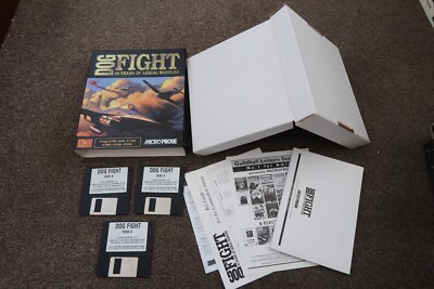 Dog Fight von Acid Software ~ originalverpacktes Amiga Spiel sehr guter Zustand