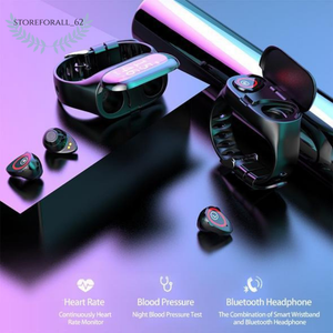 smartwatch with bluetooth earphones