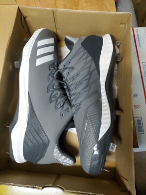 NIB adidas Men's Icon Bounce Baseball Cleats Choose SZ/16 color grey/  white