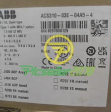 1 PC ACS310-03E-04A5-4 NEW ABB 1.5KW Frequency Converter Fast delivery