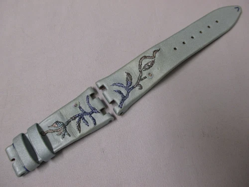 Audemars Piguet Royal Oak Lady Oak Leaves Ladies Watch Embroidered Satin Strap