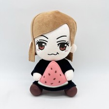 Jujutsu Kaisen Kugisaki Nobara Plush Doll Watermelon Sitting Figure collection
