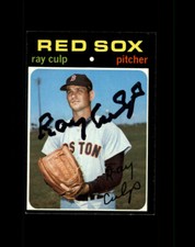 Ray Culp Signed 1971 Topps #660 IN PERSON AUTOGRAPH