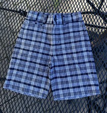 NEW NWT Janie Jack Dress Shorts Adjustable Waist LINEN Cotton Size 3 Boys Baby