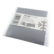 EC360® SILVER 12W/mK Wärmeleitpad (100 x 100 x 2,5 mm) I ThermalPad GPU RAM CPU