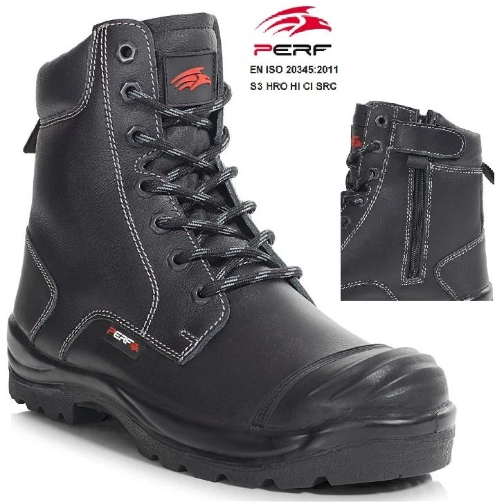MENS WATERPROOF S3 SAFETY MILITARY COMBAT BOOTS POLICE WOMENS WORK SHOE BOOTS SZ