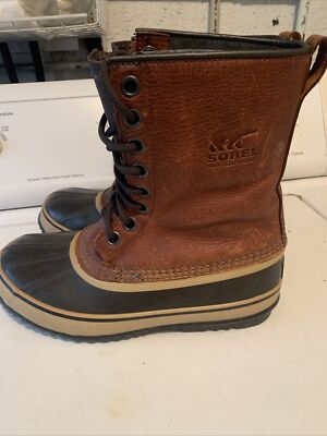 Sorel Mens 7 1964 Premium T Waterproof Snow Boot Tobacco Brown NM
